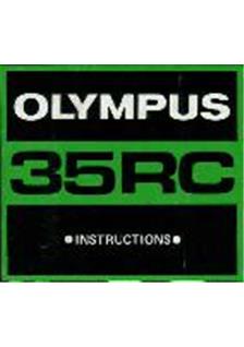 Olympus 35 RC manual. Camera Instructions.